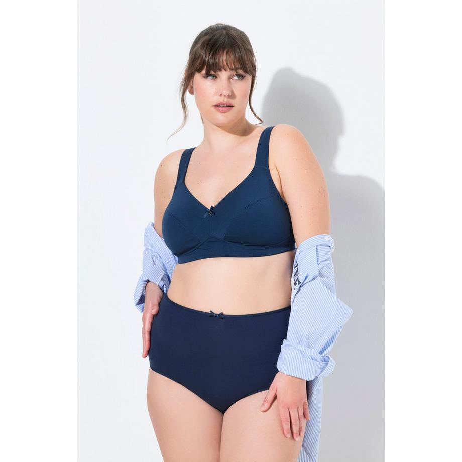 Ulla Popken Culottes maxi lot de 3 couleurs unies  