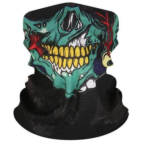 B2X  Maschera di scheletro multicolore / Sciarpa / Scialle | Halloween - Scheletro 