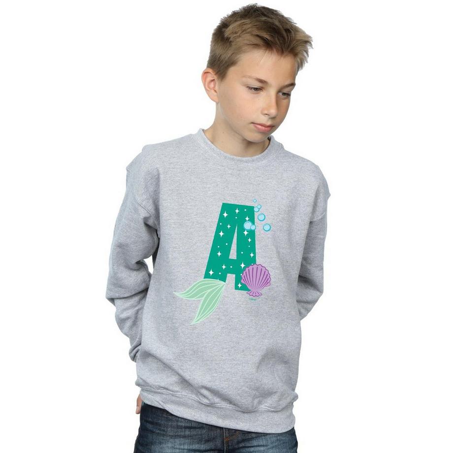 Disney  Alphabet A Is For Ariel Sweatshirt 