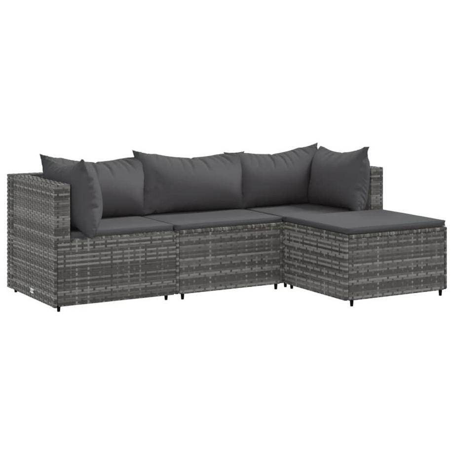 Garten lounge set poly-rattan