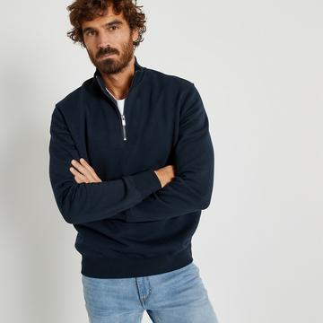 Sweat zippé col camionneur