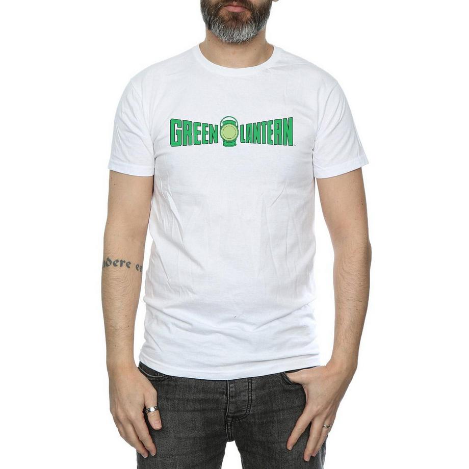 DC COMICS Green Lantern Logo T-Shirt Maniche Corte  