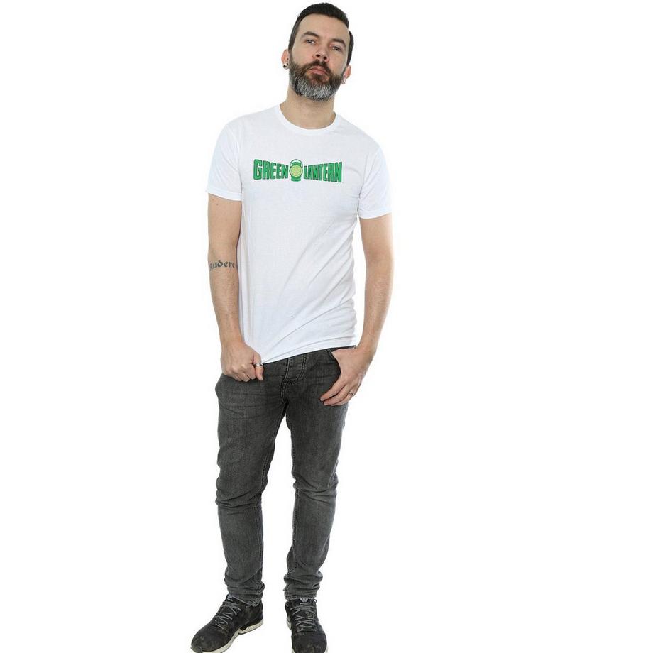 DC COMICS Green Lantern Logo T-Shirt Maniche Corte  