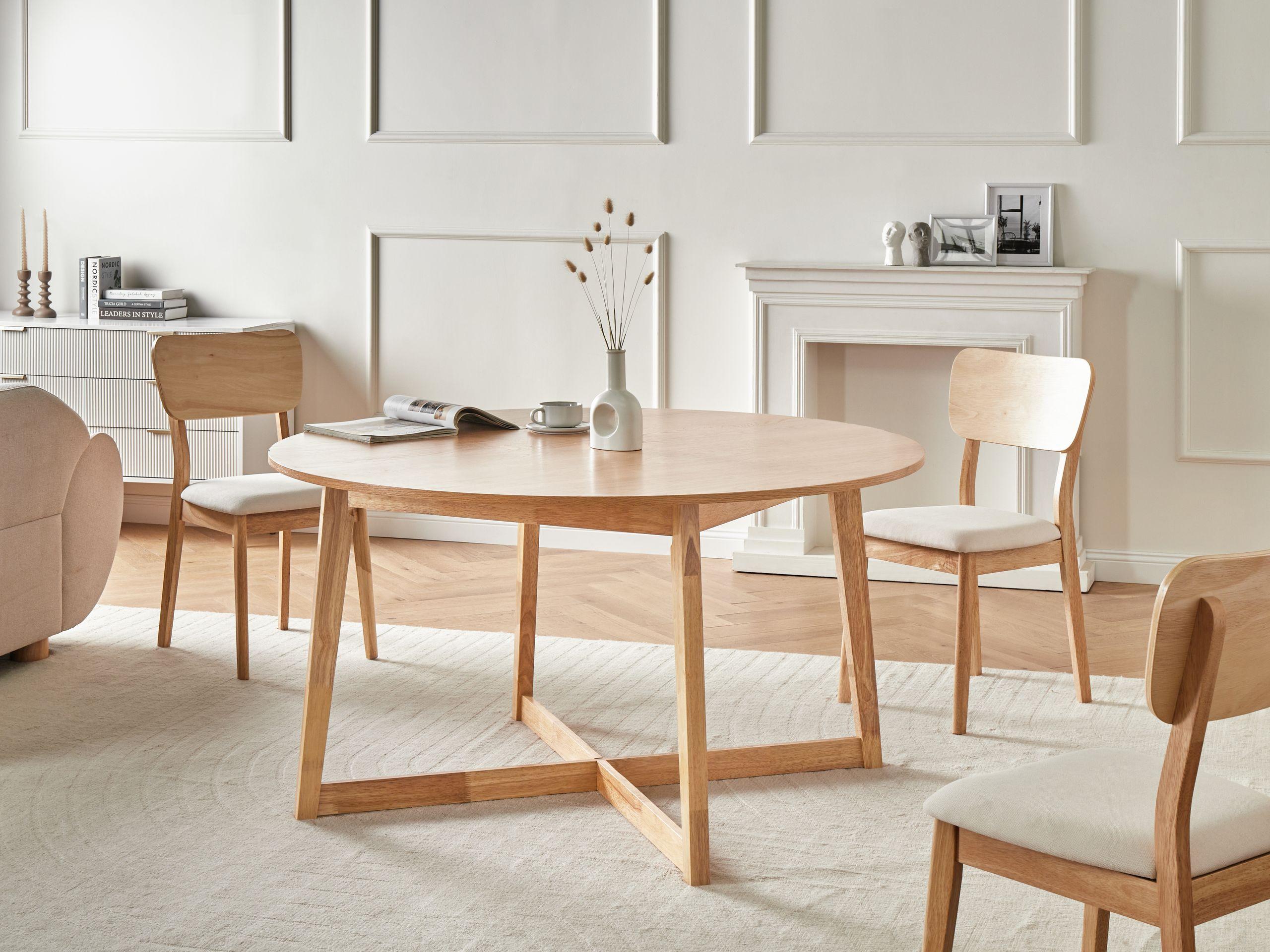 Beliani Esstisch aus MDF-Platte Retro WAIPORI  