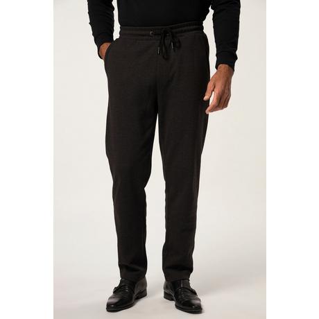 JP1880  Pantaloni dalla vestibilità moderna con taglio dritto, effetto lana, cintura elastica e quattro tasche, disponibili fino alla tg. 8XL 