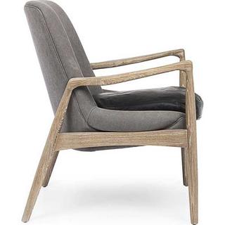 mutoni Fauteuil Marittas gris  