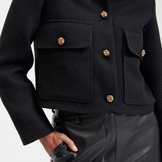 La Redoute Collections  Kurze Tweedjacke mit weitem Schnitt 