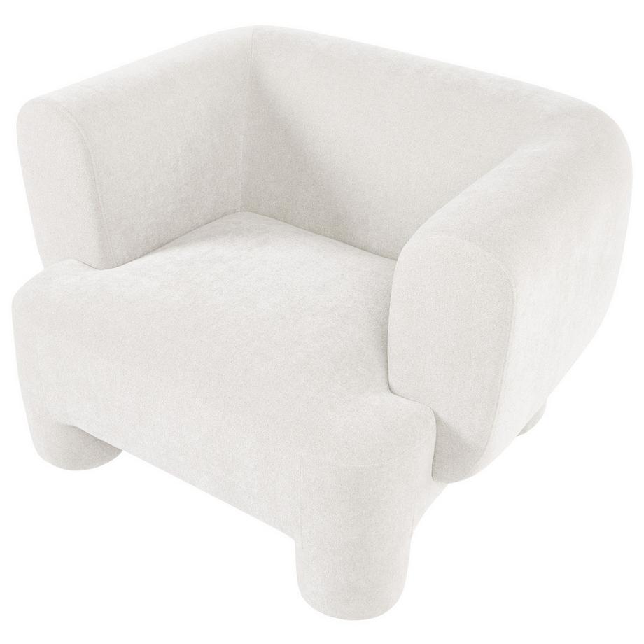 Beliani Fauteuil en Tissu Rétro HOGBO  