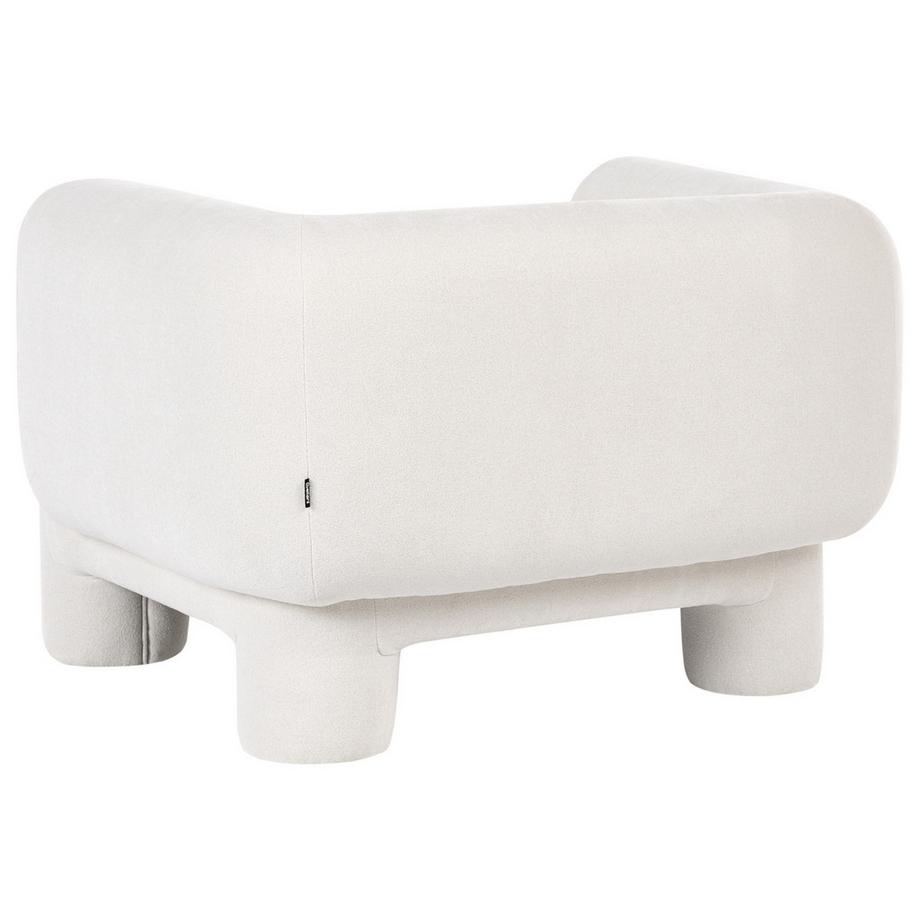 Beliani Fauteuil en Tissu Rétro HOGBO  