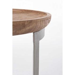 mutoni Table d'appoint Narvik ronde (Ensemble de 2)  