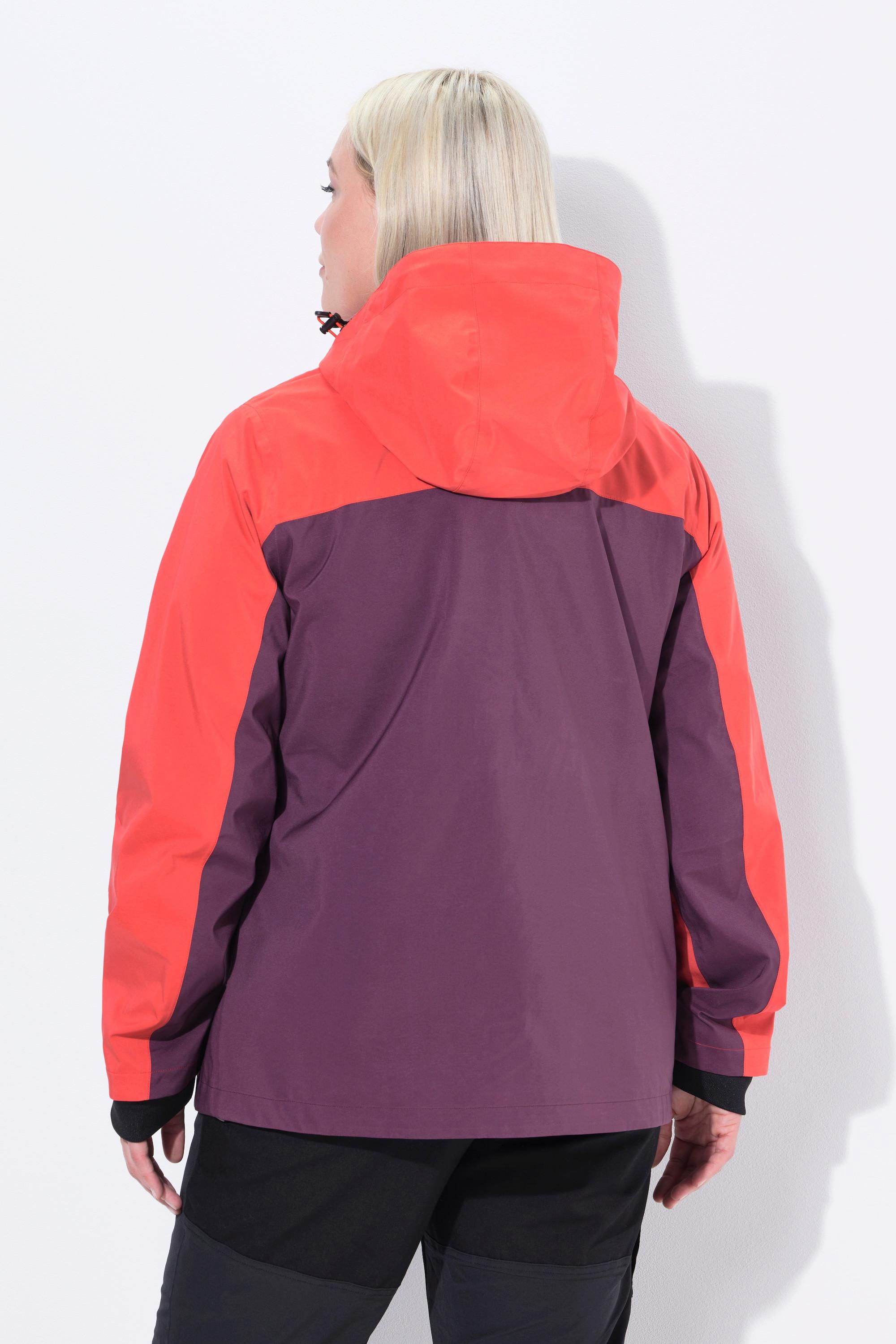 Ulla Popken Veste de pluie imperméable à capuche OEKO-TEX  