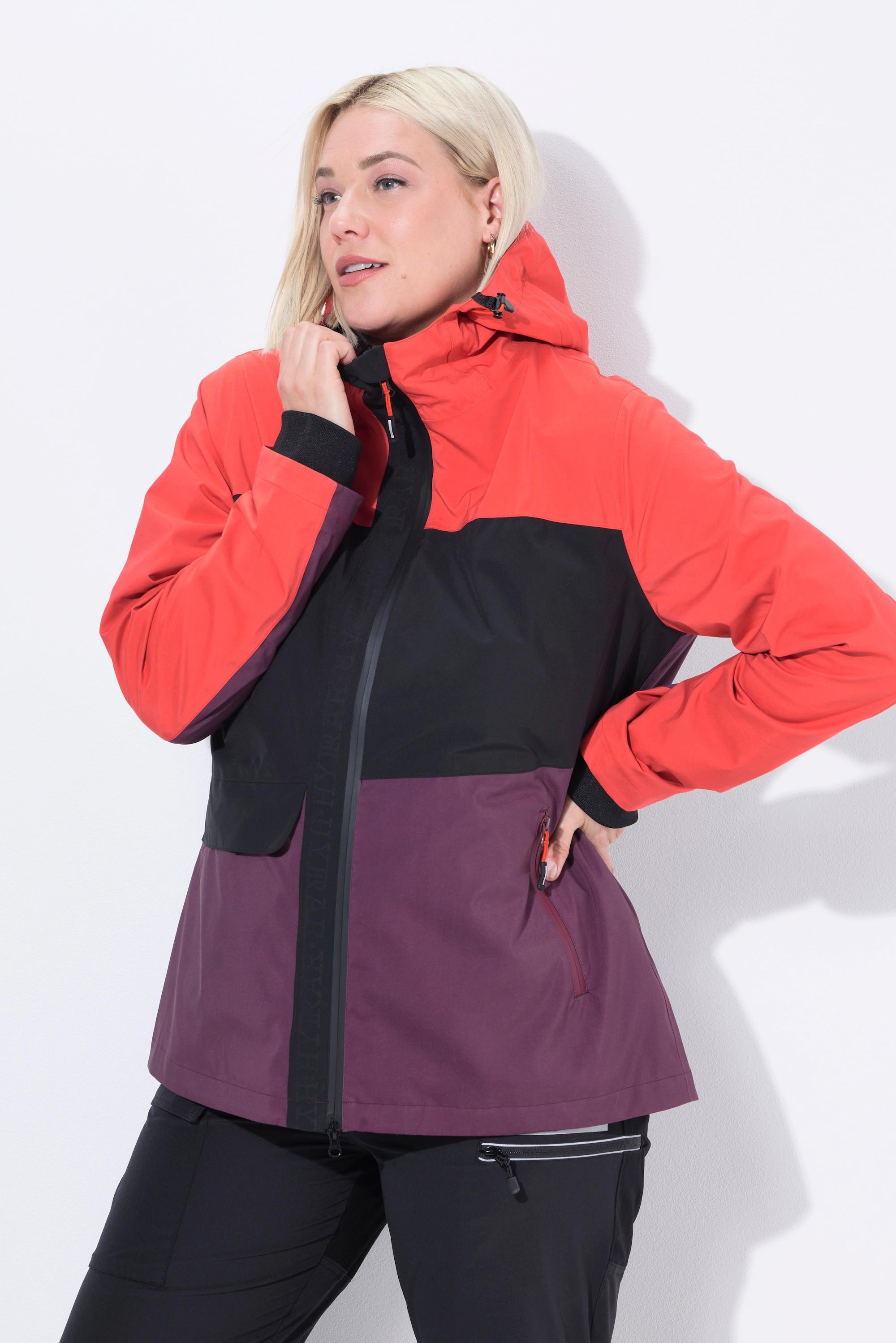 Ulla Popken Veste de pluie imperméable à capuche OEKO-TEX  