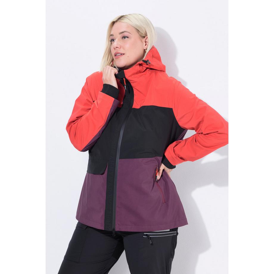 Ulla Popken Regenjacke wasserdicht mit Kapuze OEKO-TEX  