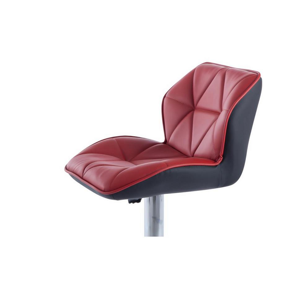 Vente-unique Barhocker 2erSet höhenverstellbar Kunstleder CALVIN  