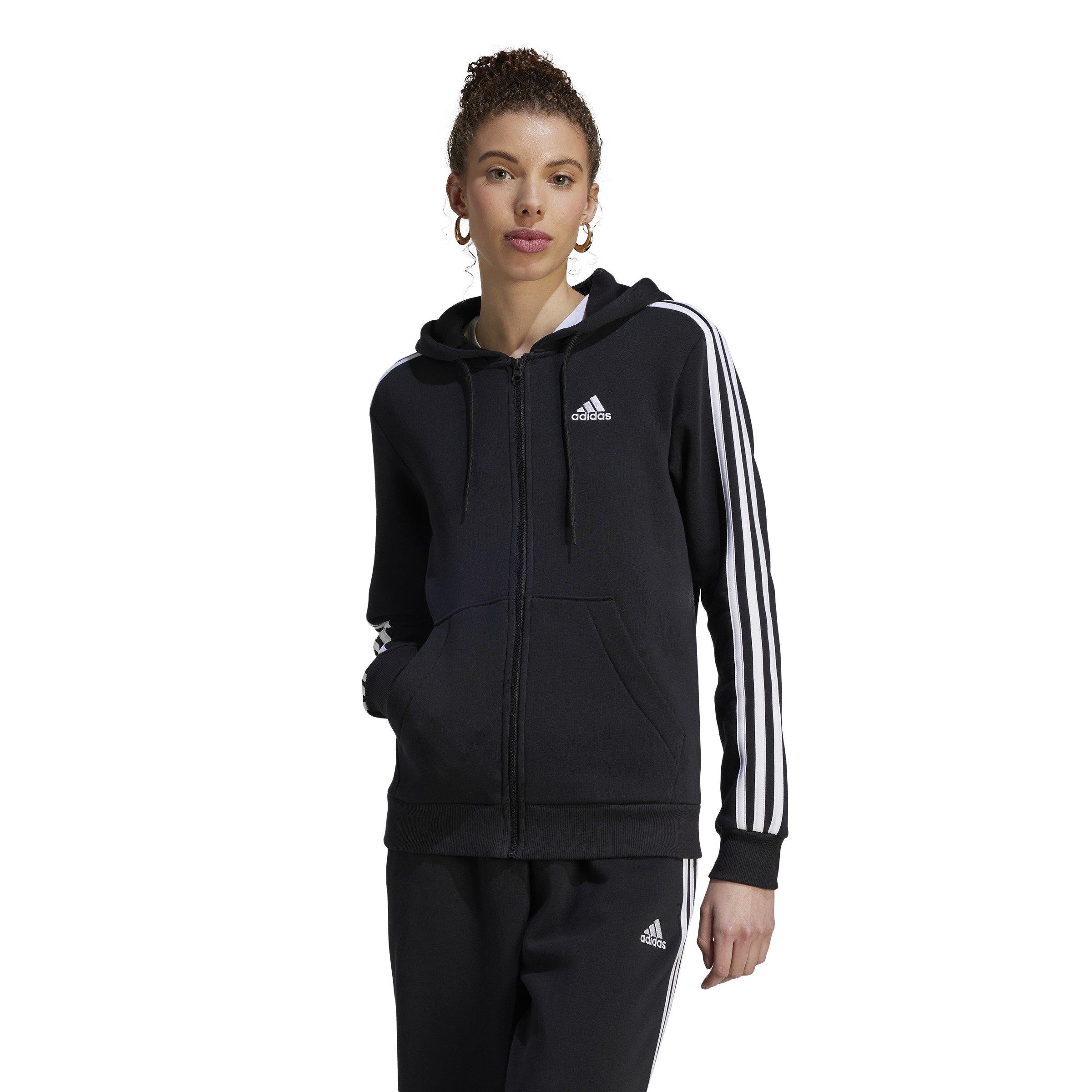 adidas  Sweatshirt full zip à capuche femme  Essentials 3-Stripes 