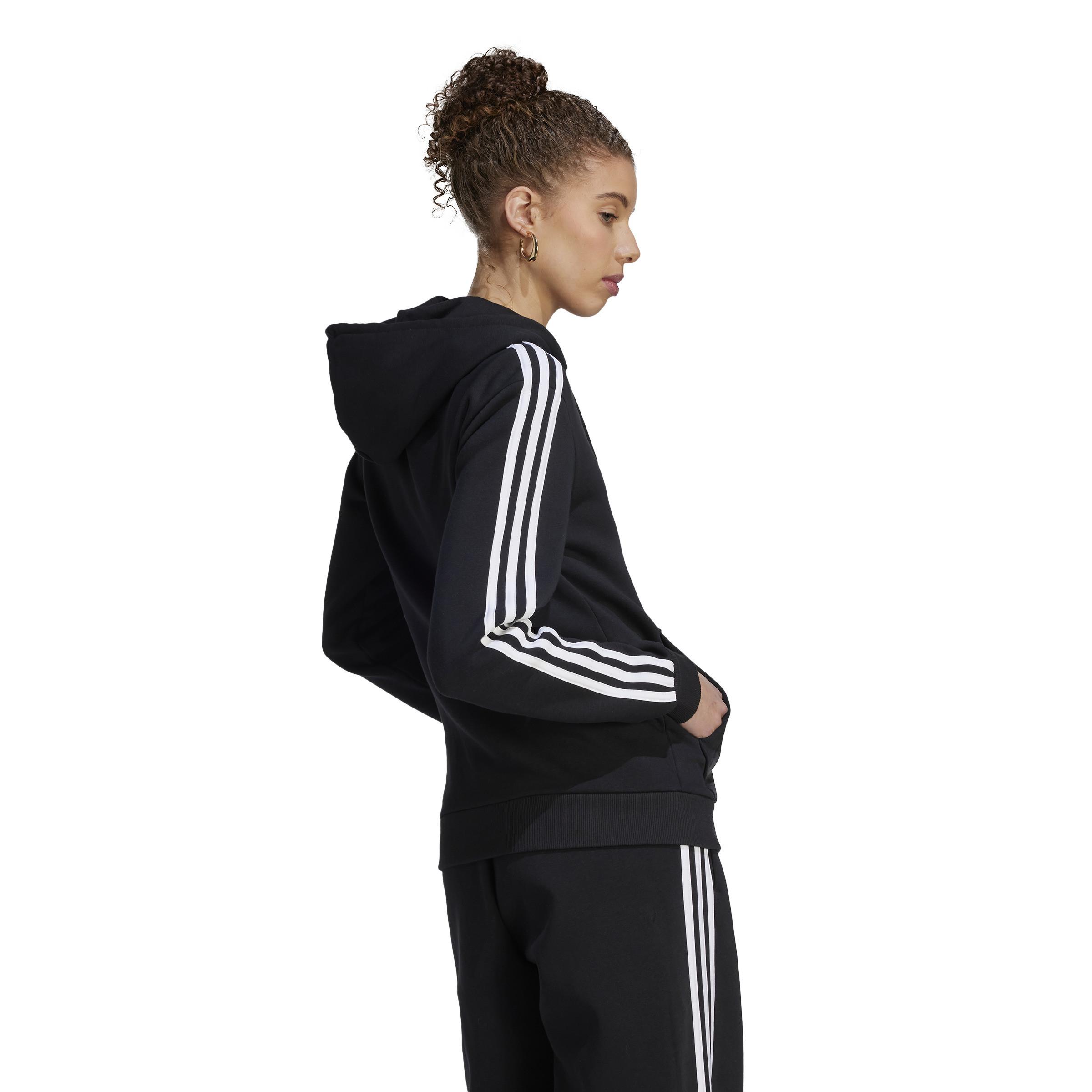 adidas  Sweatshirt full zip à capuche femme  Essentials 3-Stripes 