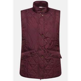 Ulla Popken Steppweste Wasserabweisend Fasanen Futter Ärmellos  