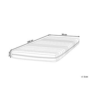 Beliani Matelas en mousse en Polyester ENCHANT - Moyen  