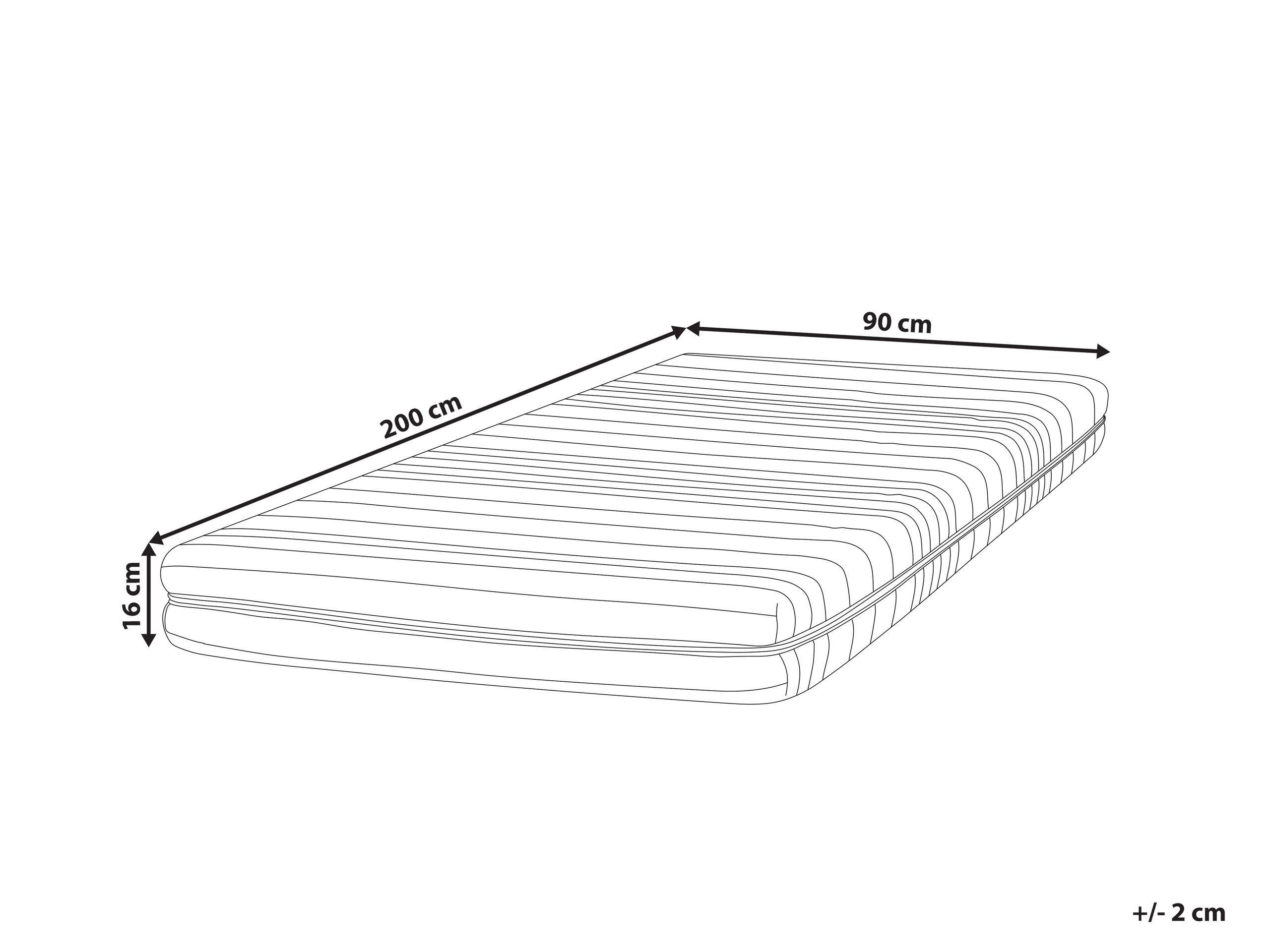 Beliani Materasso in schiuma en Schiuma PU ENCHANT  