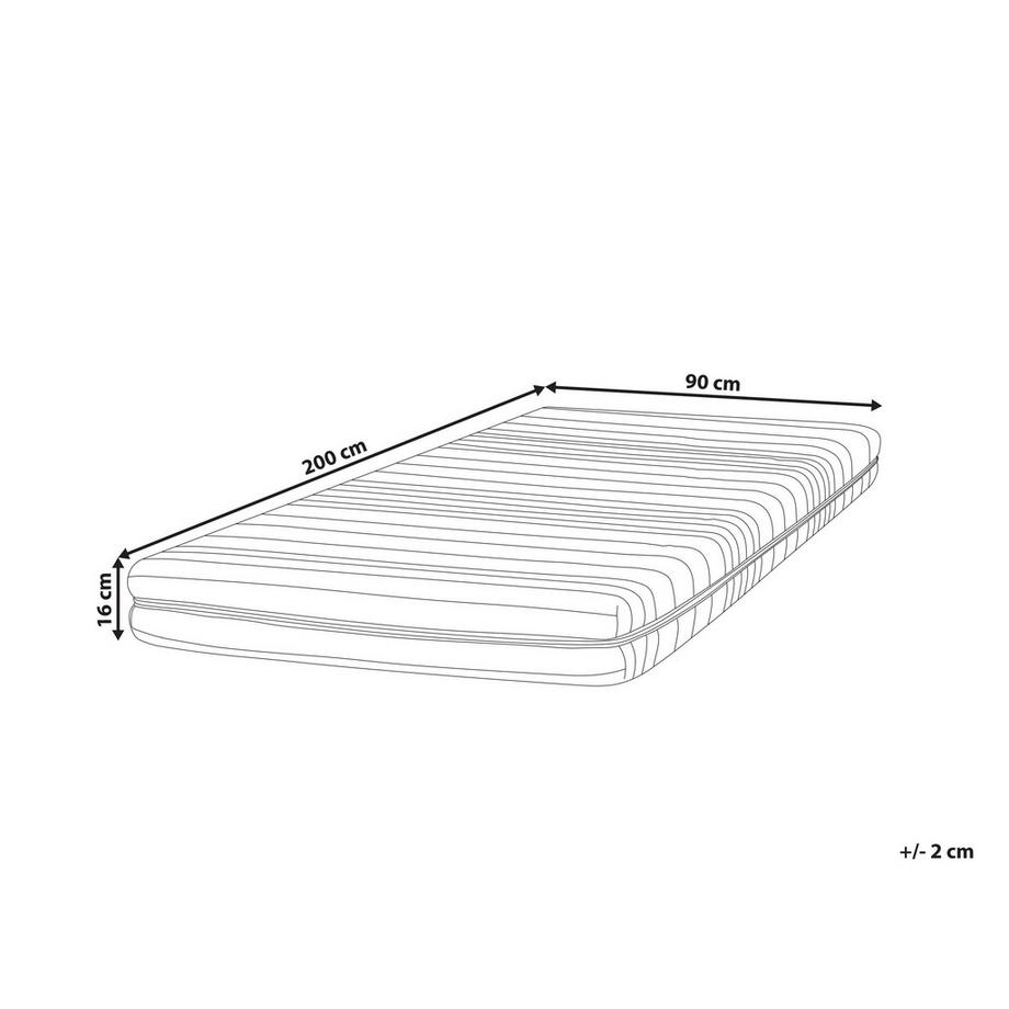 Beliani Matelas en mousse en Mousse de polyuréthane  ENCHANT  