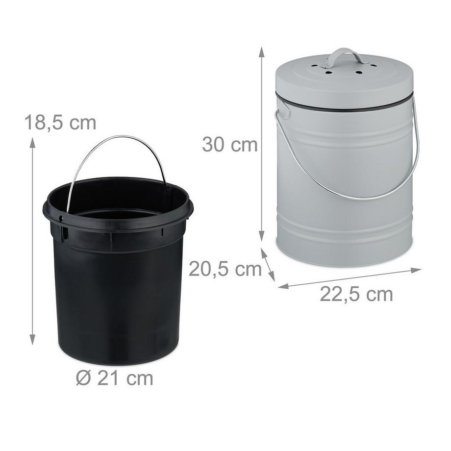 Northix Compost con filtro antiodore  