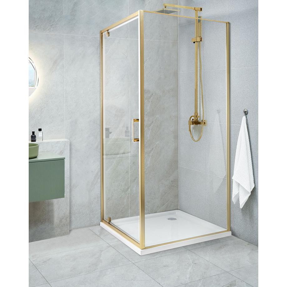 Beliani Cabina doccia en Vetro temperato  DARLI  