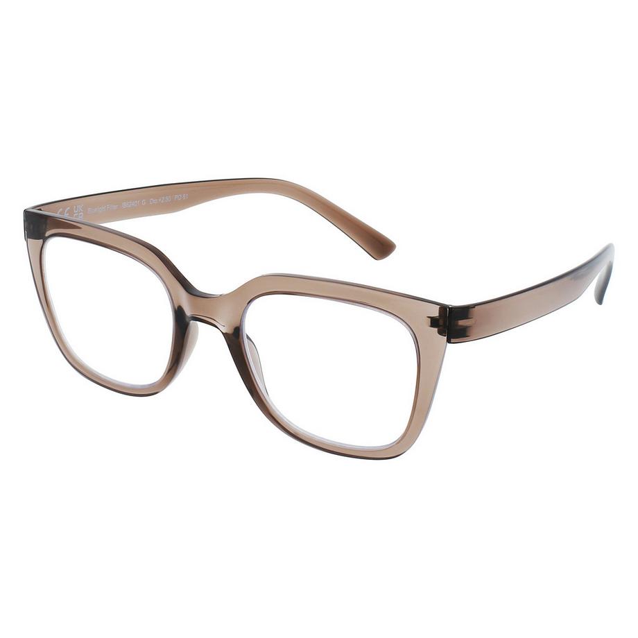 INVU  Lesebrille mit Blaulichtfilter-Gläsern mit Etui 