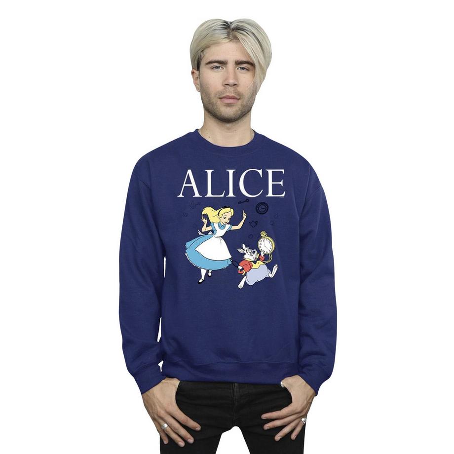 Disney Alice In Wonderland Follow The Rabbit Sweatshirt  