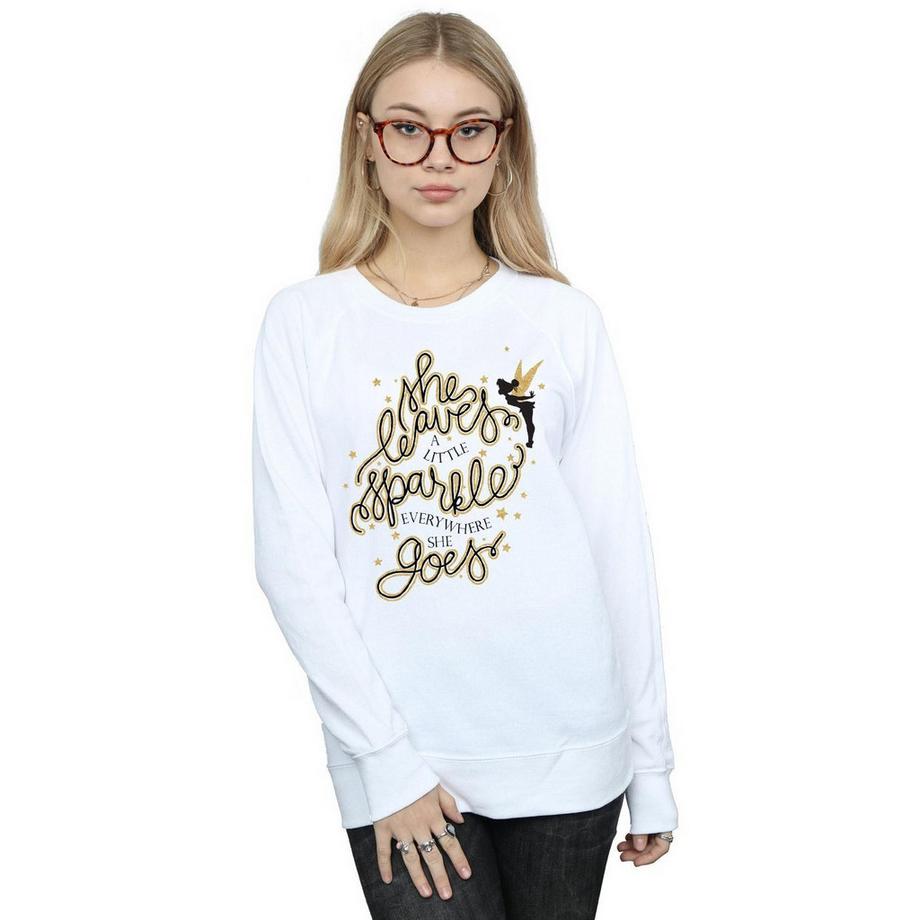 Disney Tinkerbell She Leaves A Little Sparkle Everywhere She Goes Sweatshirt  