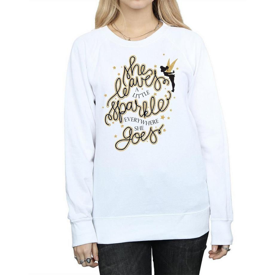 Disney Tinkerbell She Leaves A Little Sparkle Everywhere She Goes Sweatshirt  