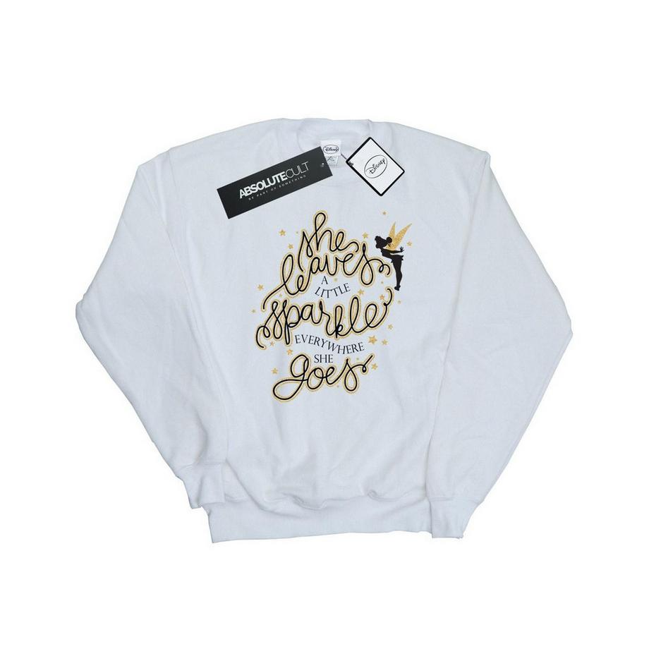 Disney Tinkerbell She Leaves A Little Sparkle Everywhere She Goes Sweatshirt  