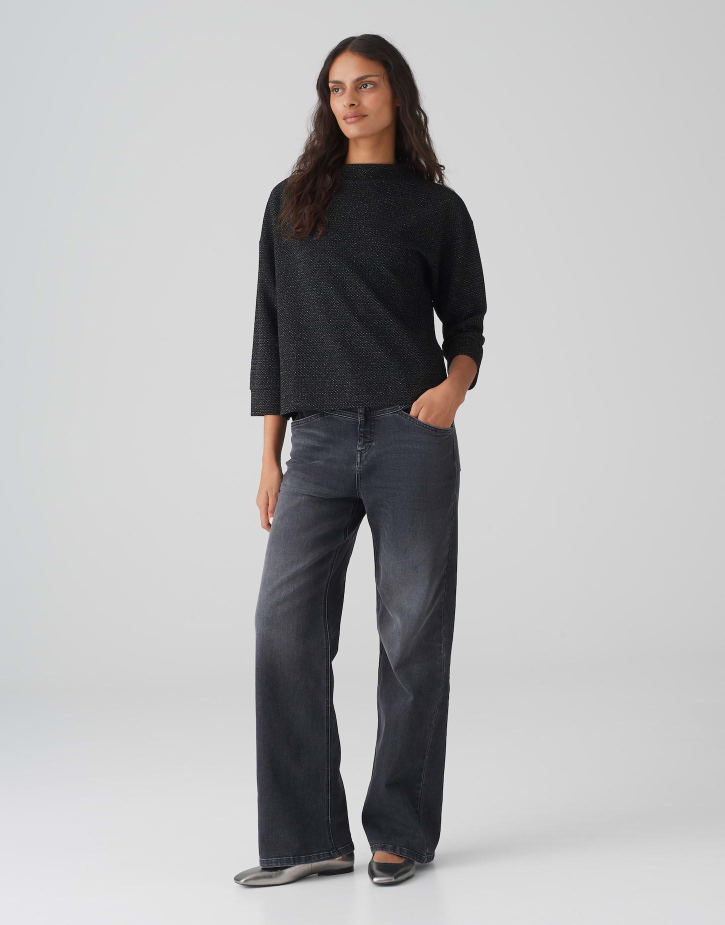 OPUS  Sweater Gesche Boxy Silhouette 