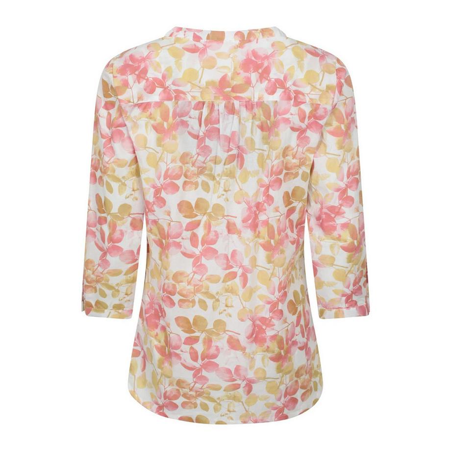 Mountain Warehouse  Blouse Manches ¾ Motiftyle Imprimé Feuille Petra 