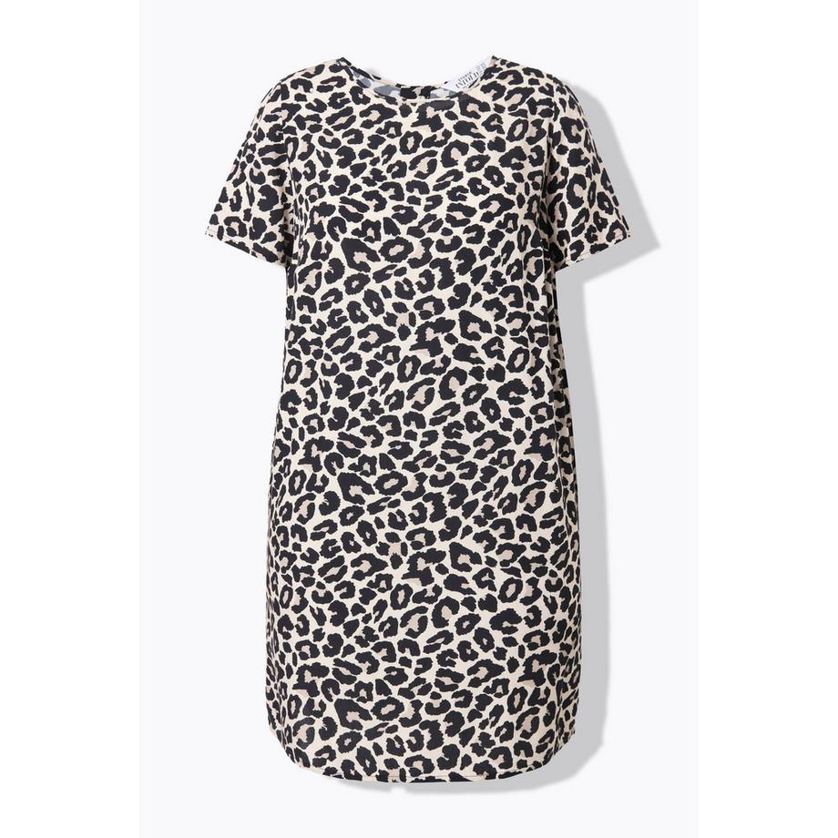 Studio Untold Abito Taglio Dritto Stampa Leopardata  