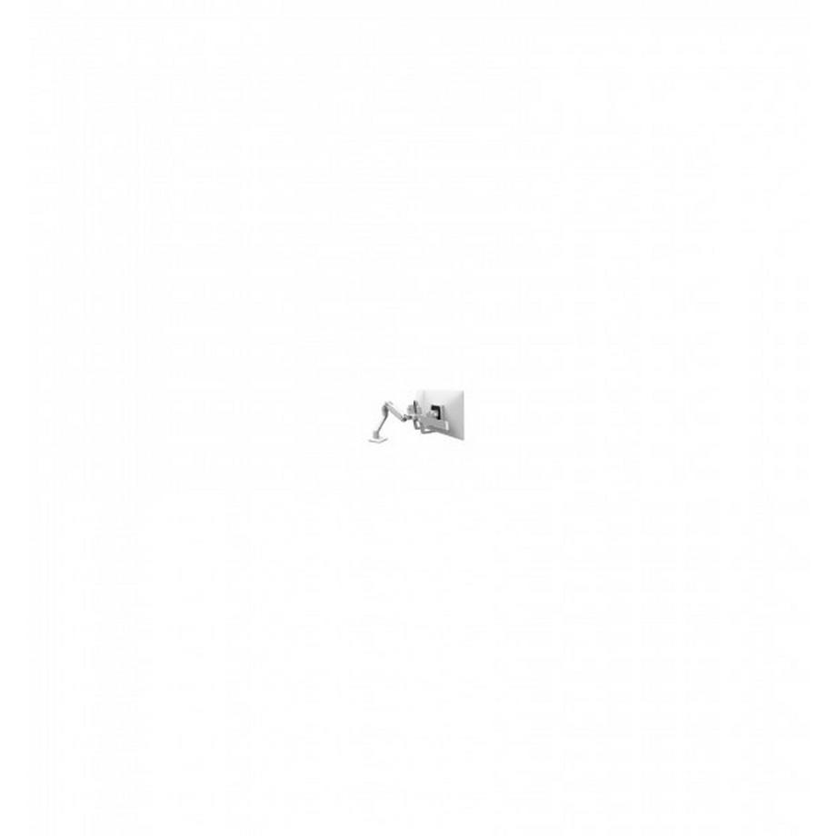 HX DESK SINGLE MONITORARM WHITE 42IN