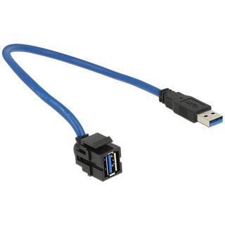 DeLock  86375 USB Kabel 0,5 m USB 3.2 Gen 1 (3.1 Gen 1) USB A Blau 