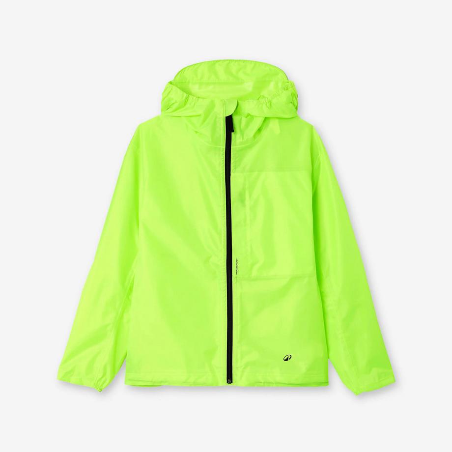 Velo-Regenjacke Sichtbarkeit Tag 120 Unisex, neongelb