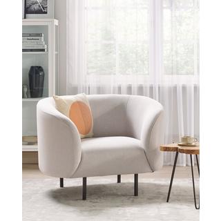 Beliani Fauteuil en Polyester Traditionnel LOEN  