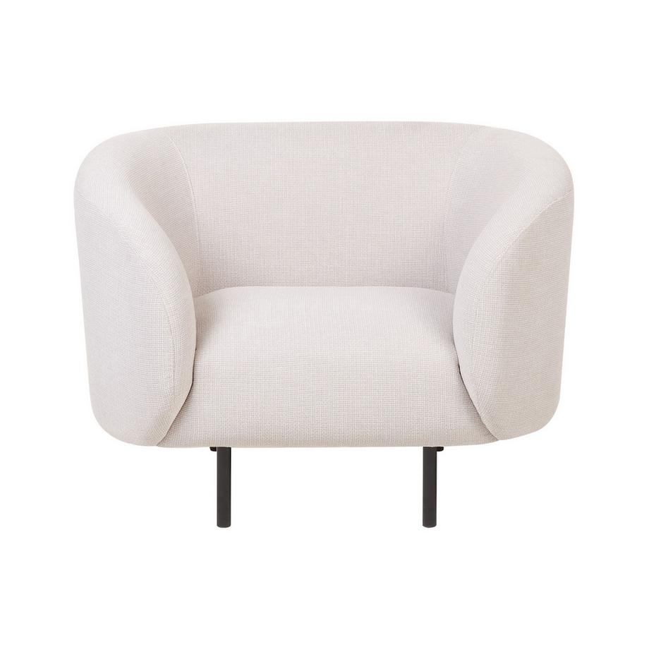 Beliani Sessel aus Stoff Klassisch LOEN  