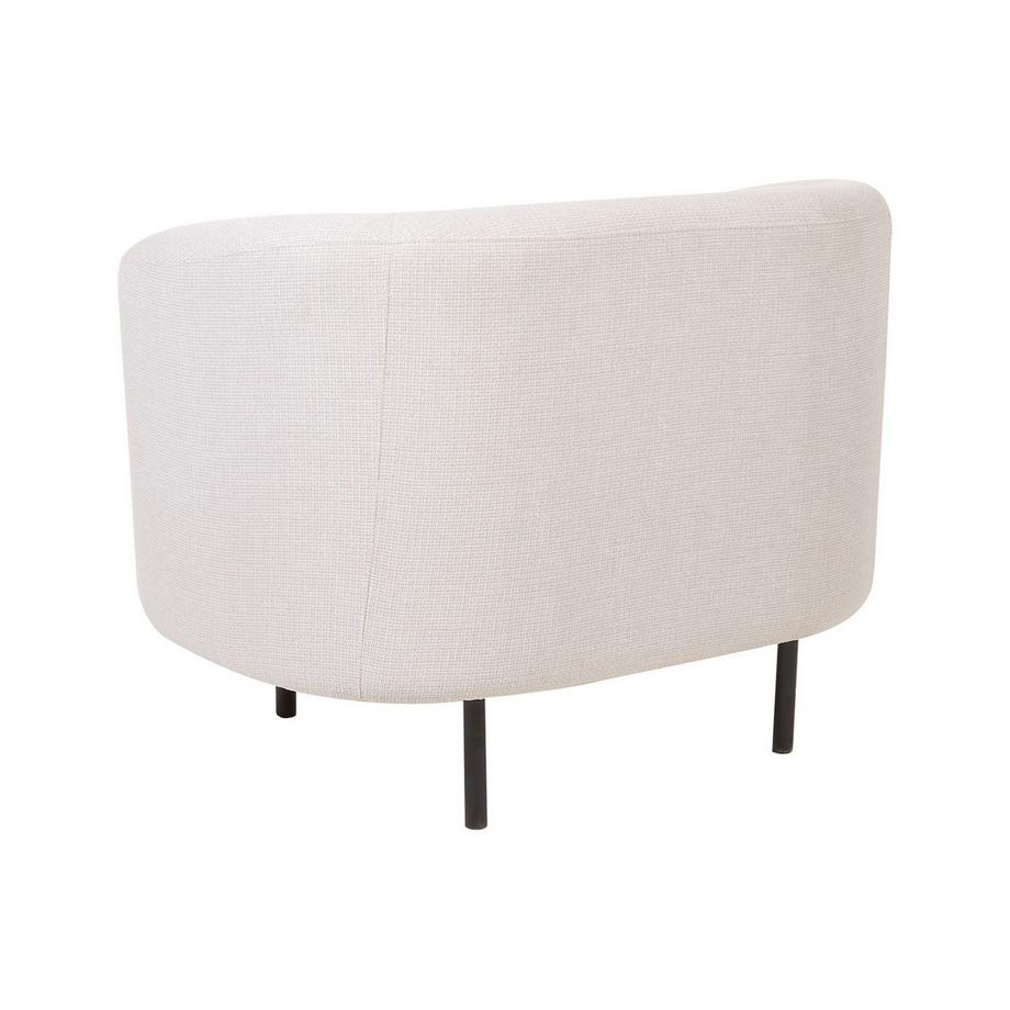 Beliani Sessel aus Stoff Klassisch LOEN  