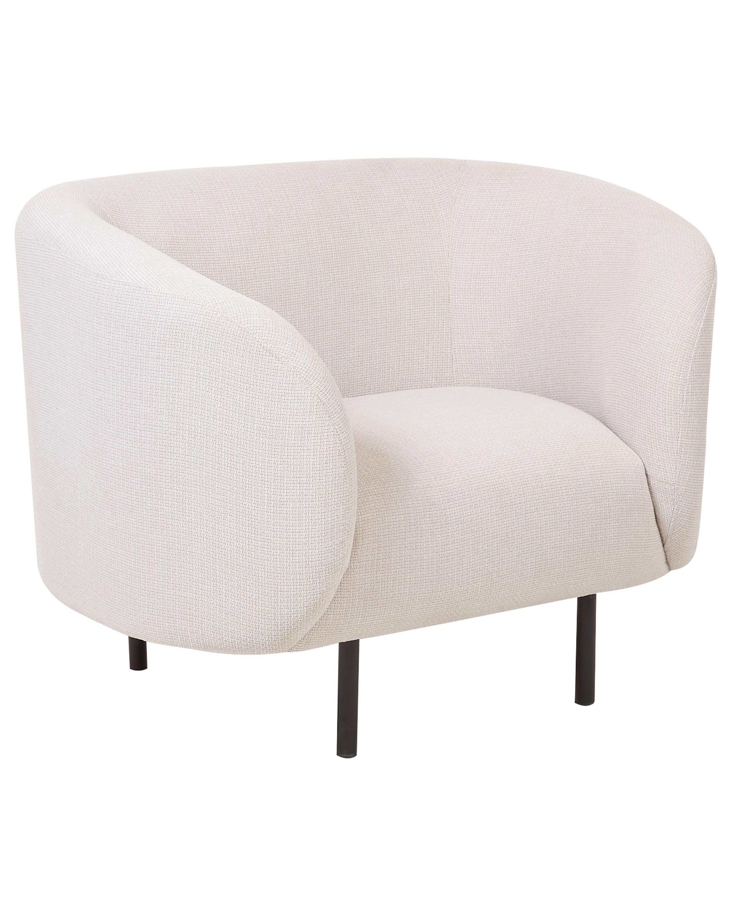 Beliani Fauteuil en Polyester Traditionnel LOEN  