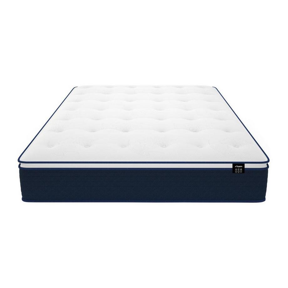 DREAMEA Ensemble sommier + matelas ressorts ensachés surmatelas intégré ALTIER de DREAMEA  