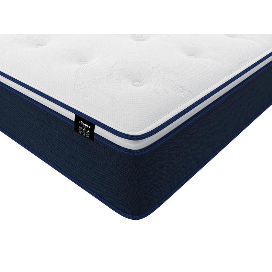 DREAMEA Ensemble sommier + matelas ressorts ensachés surmatelas intégré ALTIER de DREAMEA  