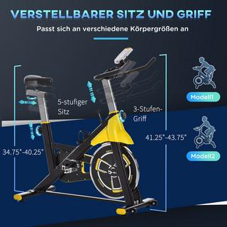 HOMCOM  Fahrradtrainer 