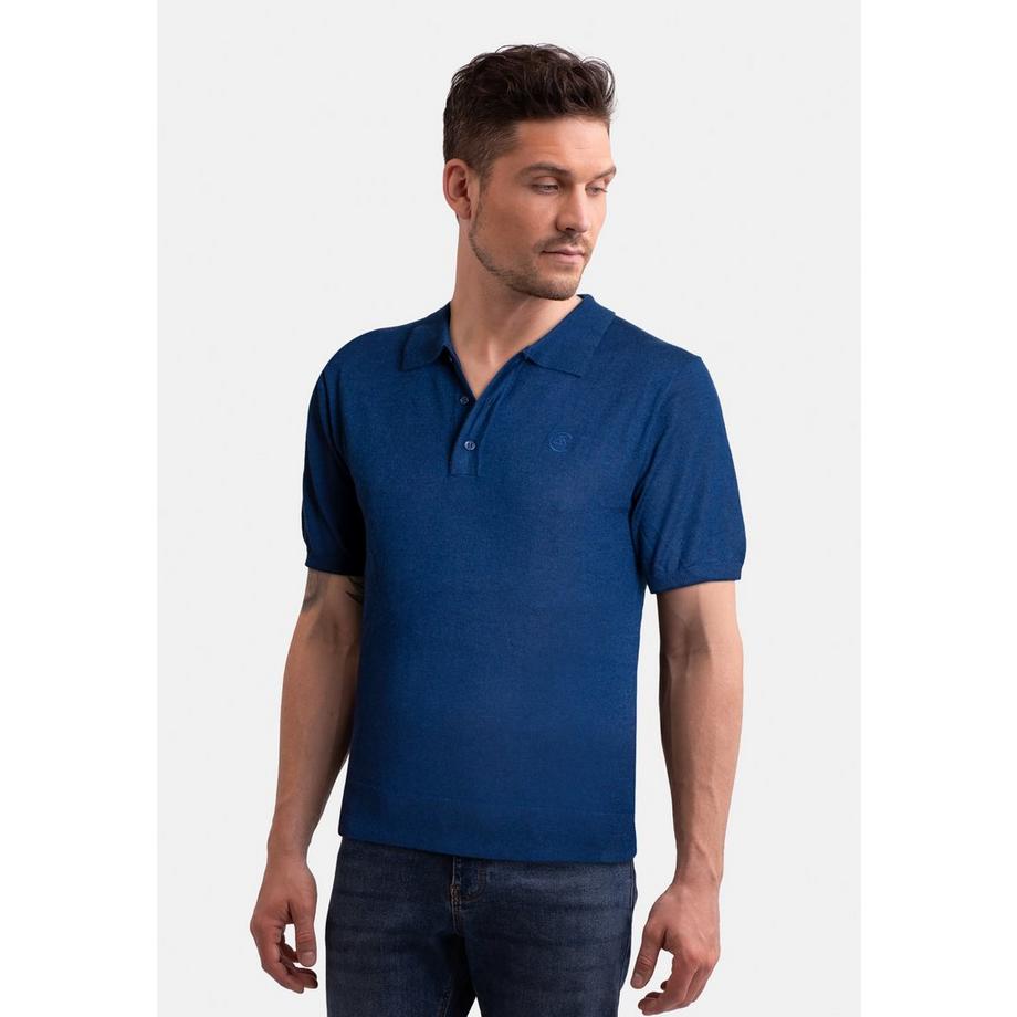 Polo en cachemire pour homme à manches courtes