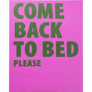 KARE Design Gerahmtes Bild Come Back To Bed 40x50  