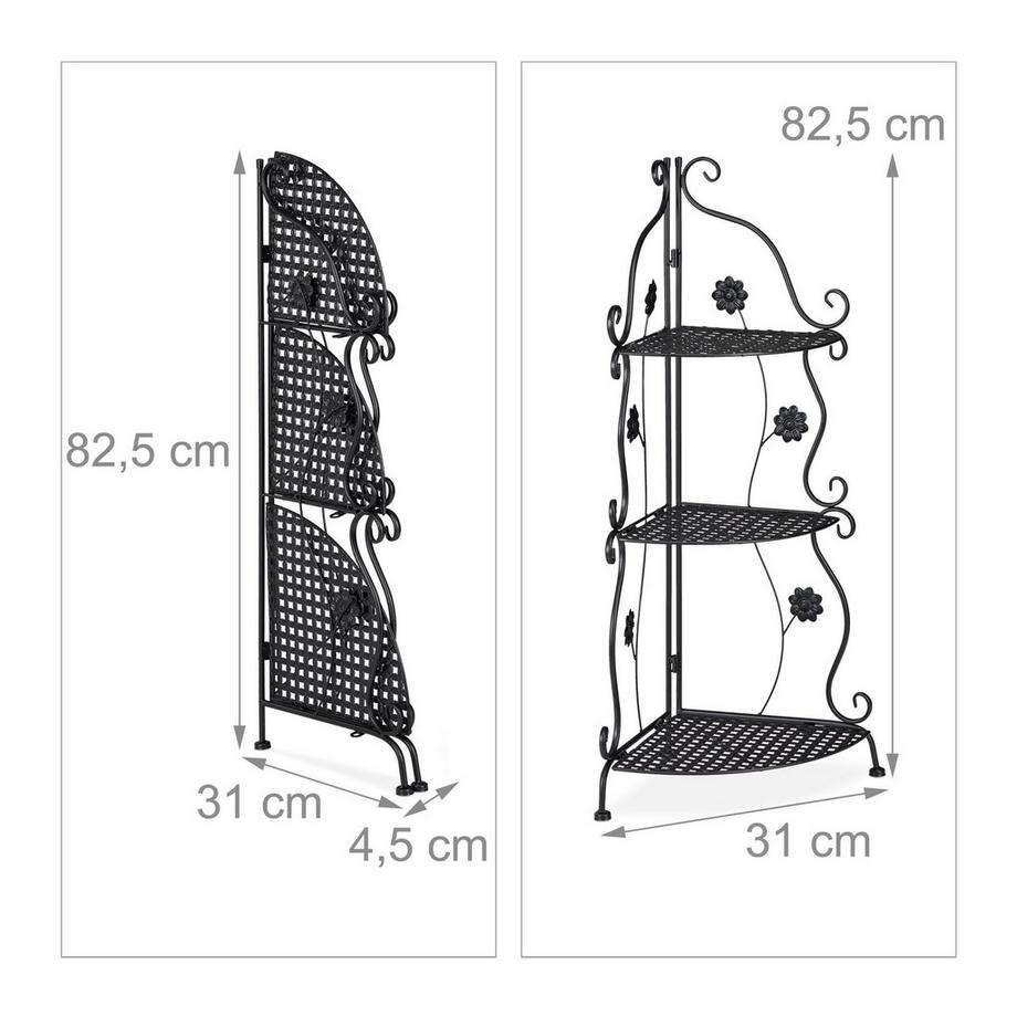 Northix Support à plantes en métal  