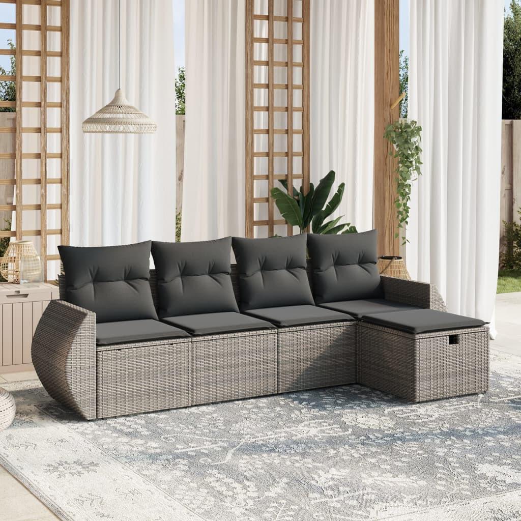 VidaXL Garten sofagarnitur poly-rattan  