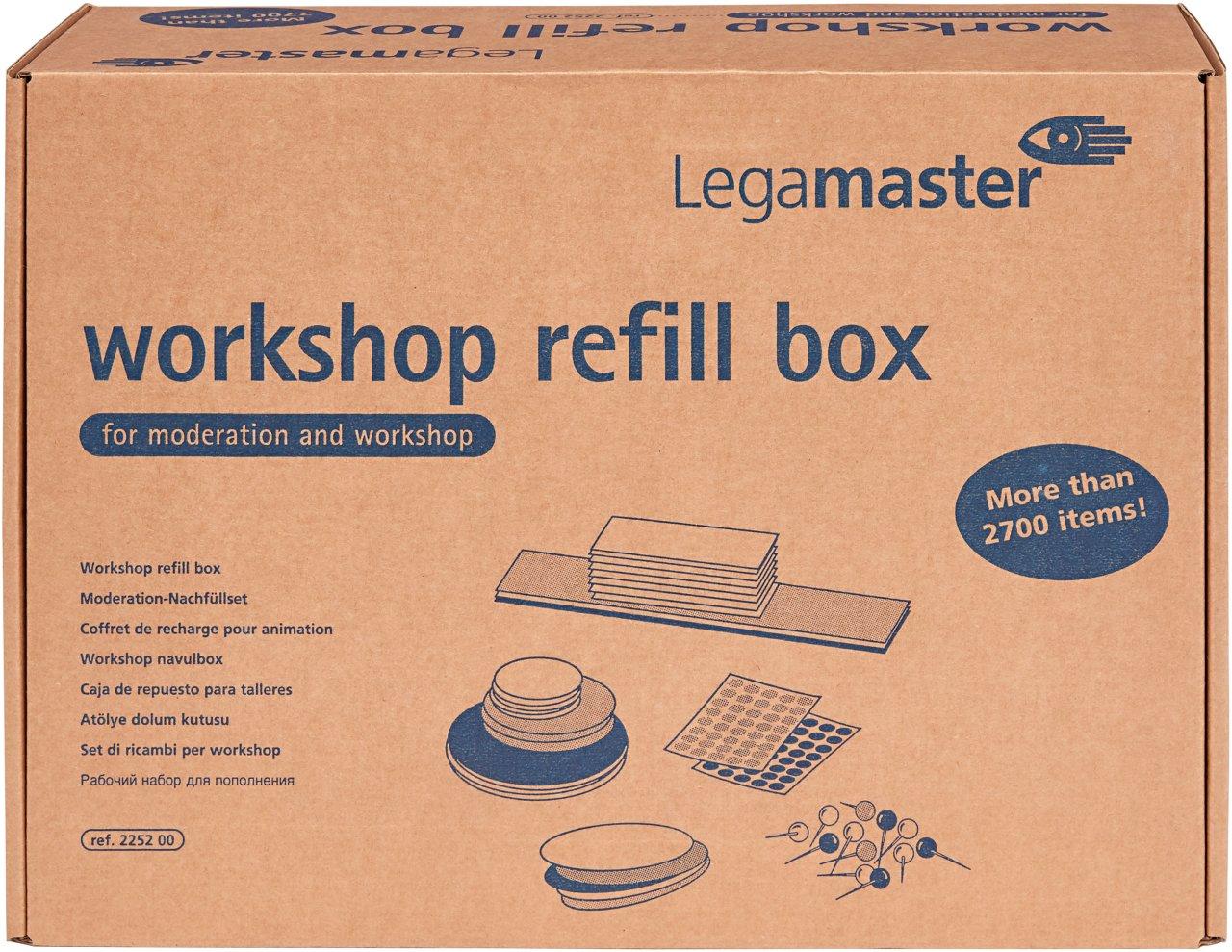 Legamaster  Legamaster Moderationsnachfüllbox 2700 Teile 