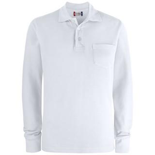 Clique Langarm Poloshirt  